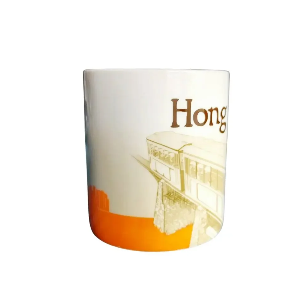 Starbucks Hong Kong Global Icon Collector Series Coffee Mug Cup Retired Traveler